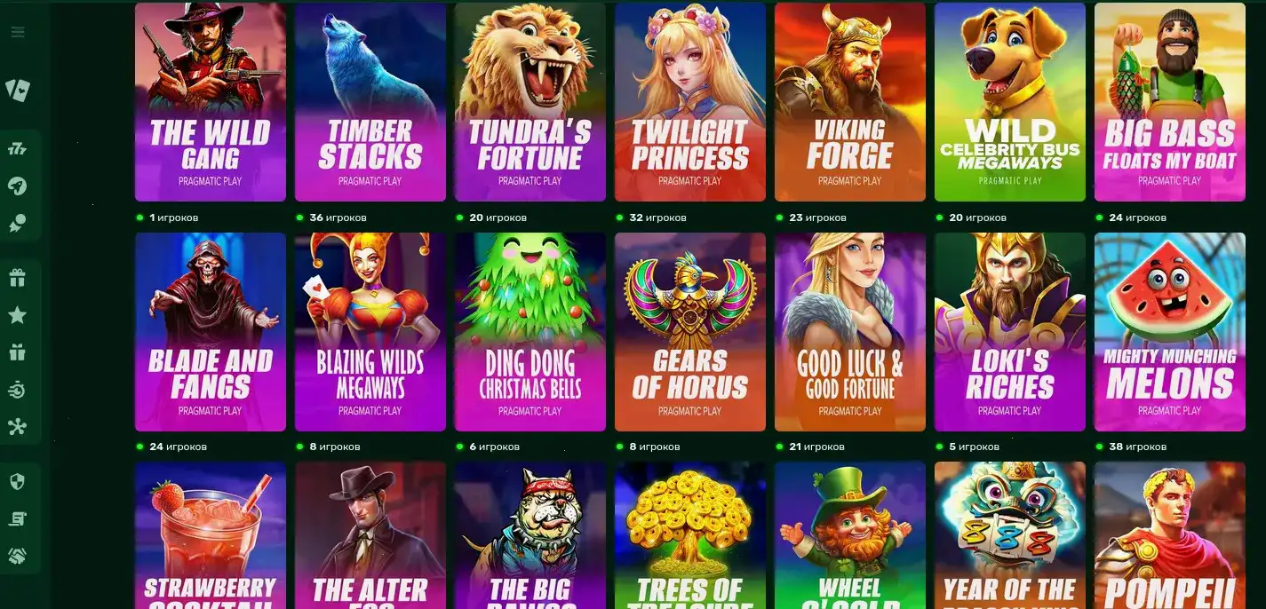 платежные методы Slot Games